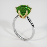 3.58 Ct. Gemstone Ring, 14K Yellow & White 2