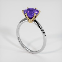 2.24 Ct. Gemstone Ring, 14K Yellow & White 2