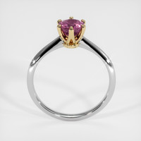 0.88 Ct. Gemstone Ring, 14K Yellow & White 3