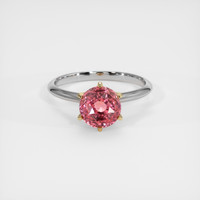 3.07 Ct. Sapphire Ring, 14K Yellow & White 1