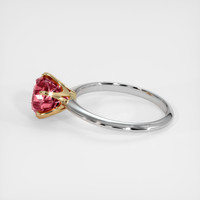 3.07 Ct. Sapphire Ring, 14K Yellow & White 4