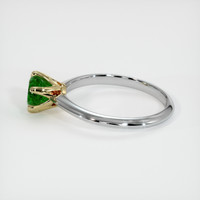 0.95 Ct. Emerald Ring, 18K Yellow & White 4