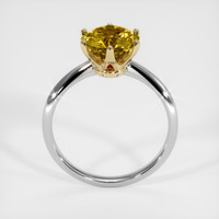 2.10 Ct. Gemstone Ring, 18K Yellow & White 3