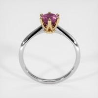 0.88 Ct. Gemstone Ring, 18K Yellow & White 3