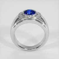 4.01 Ct. Blue Sapphire Ring, Platinum 950 3