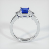 1.07 Ct. Blue Sapphire Ring, Platinum 950 3