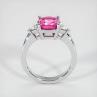 3.13 Ct. Pink Sapphire Ring, Platinum 950 3