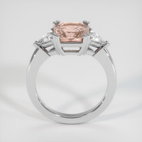 4.09 Ct. Padparadscha Sapphire Ring, Platinum 950 3
