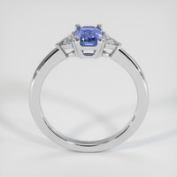 1.00 Ct. Sapphire Ring, 14K White Gold 3