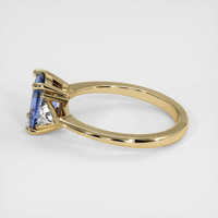2.00 Ct. Blue Sapphire Ring, 14K Yellow Gold 4