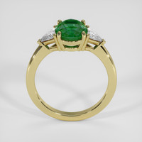 1.80 Ct. Emerald Ring, 18K Yellow Gold 3