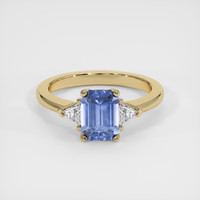 1.40 Ct. Sapphire Ring, 18K Yellow Gold 1