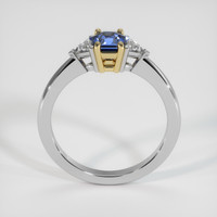 0.82 Ct. Sapphire Ring, 14K Yellow & White 3
