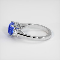 3.68 Ct. Sapphire Ring, Platinum 950 4