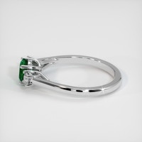 1.06 Ct. Emerald Ring, Platinum 950 4