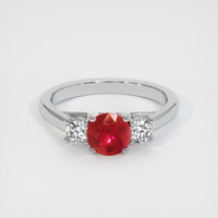Ruby Ring 0.85 Ct., Platinum 950 Preview