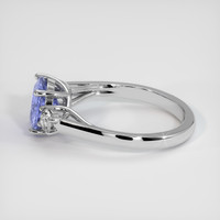 2.13 Ct. Violet Sapphire Ring, Platinum 950 4