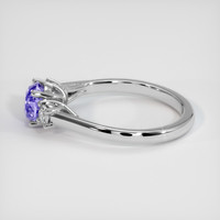 1.46 Ct. Violet Sapphire Ring, Platinum 950 4
