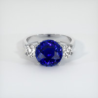 5.19 Ct. Sapphire Ring, 14K White Gold 1