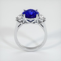 5.19 Ct. Sapphire Ring, 14K White Gold 3
