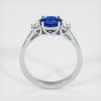 1.10 Ct. Sapphire Ring, 14K White Gold 3