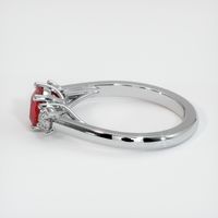 Ruby Ring 0.85 Ct., 14K White Gold Preview