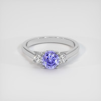 1.46 Ct. Violet Sapphire Ring, 14K White Gold 1