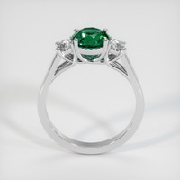 1.47 Ct. Bluish Green Sapphire Ring, 14K White Gold 3