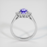 1.46 Ct. Violet Sapphire Ring, 18K White Gold 3