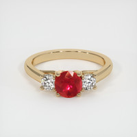 Ruby Ring 0.85 Ct., 18K Yellow Gold Preview