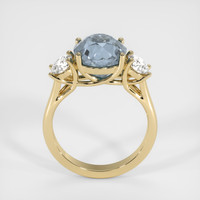 3.58 Ct. Sapphire Ring, 18K Yellow Gold 3