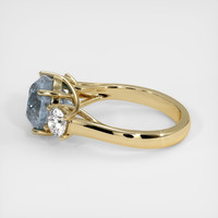 3.58 Ct. Sapphire Ring, 18K Yellow Gold 4