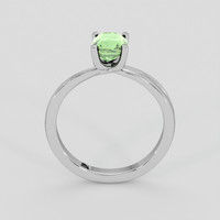 1.01 Ct. Green Grossular Garnet Ring, Platinum 950 3
