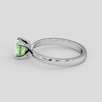 1.01 Ct. Green Grossular Garnet Ring, Platinum 950 4
