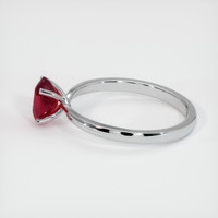 1.01 Ct. Ruby Ring, Platinum 950 4