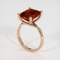 7.35 Ct. Gemstone Ring, 14K Rose Gold 2