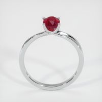 1.01 Ct. Ruby Ring, 14K White Gold 3