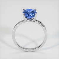 4.30 Ct. Blue Sapphire Ring, 14K White Gold 3