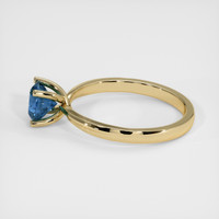 1.29 Ct. Sapphire Ring, 14K Yellow Gold 4