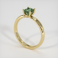 0.73 Ct. Gemstone Ring, 14K Yellow Gold 2