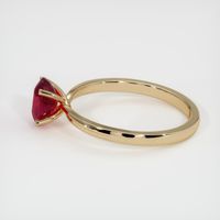 1.01 Ct. Ruby Ring, 14K Yellow Gold 4