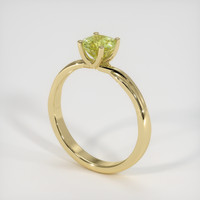 1.17 Ct. Sapphire Ring, 14K Yellow Gold 2