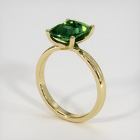 5.26 Ct. Bi Color Sapphire Ring, 18K Yellow Gold 2