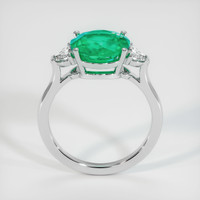 2.56 Ct. Emerald Ring, Platinum 950 3