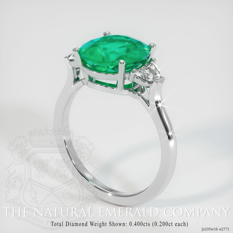 Aïda Green Ring - Diamonds 56