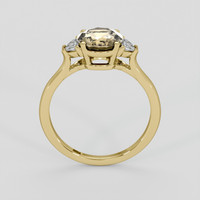 1.77 Ct. Brown Sapphire Ring, 14K Yellow Gold 3