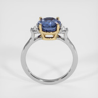 3.25 Ct. Sapphire Ring, 14K Yellow & White 3