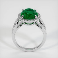 4.54 Ct. Emerald   Ring, Platinum 950 3