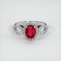 Ruby Ring 1.30 Ct., Platinum 950 Preview
