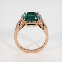 4.11 Ct. Sapphire Ring, 14K Rose Gold 3